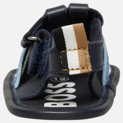 Baby Drenge Velcro Sandaler Marineblå