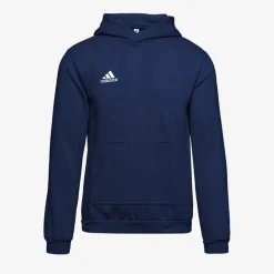 Børn Entrada 22 Pullover Hoodie Team Navy Blue