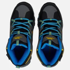 Børn Gillon 2 Mid Waterproof Vandrestøvler Sort