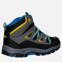 Børn Gillon 2 Mid Waterproof Vandrestøvler Sort