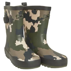 Børn Puddle Printed Gummistøvler Grøn