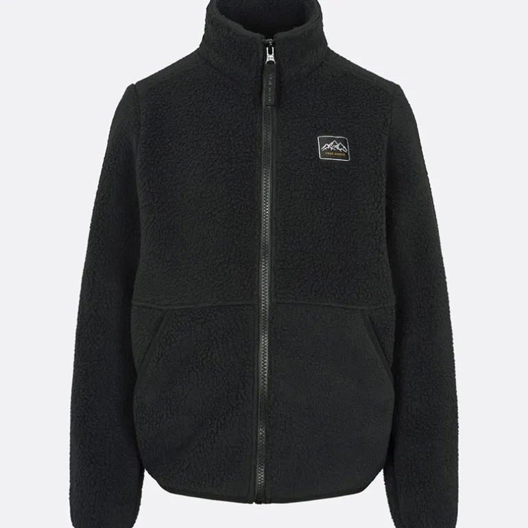 Børne Fleece Jakke Sort