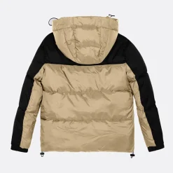 Børne Hætte Jakke Khaki /​ Sort