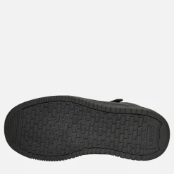 Børne Nye Union Hi Top Sneakers Sort Hvid 0008