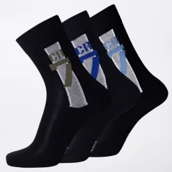 Børne tre par sokker Multicolour