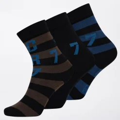 Børne tre par sokker Multicolour