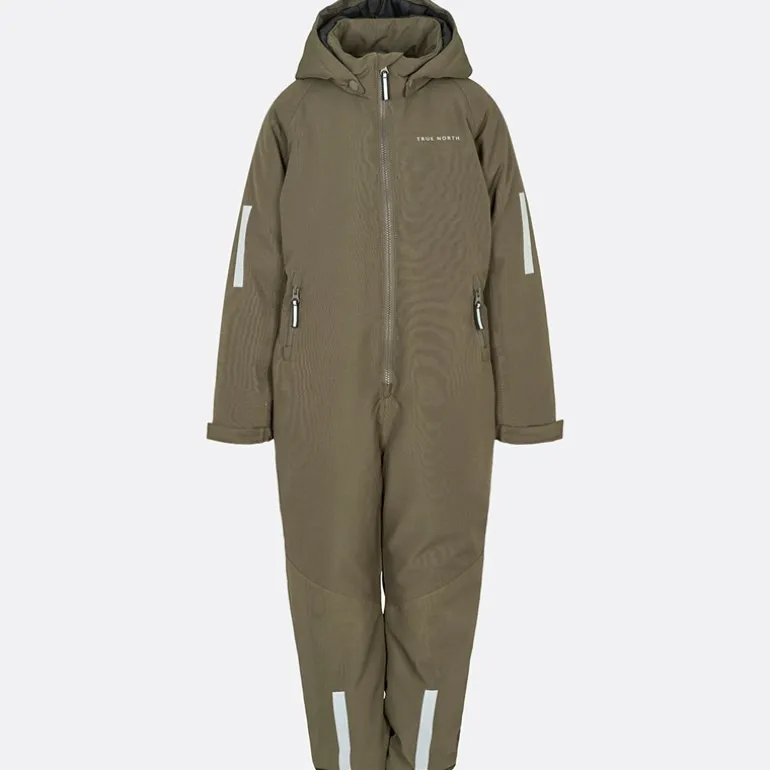 Børne vandtæt overall Oxford snefrakke tarmac