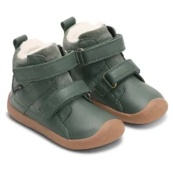 Børne Willie Strap Tex Støvler Flaskegrøn