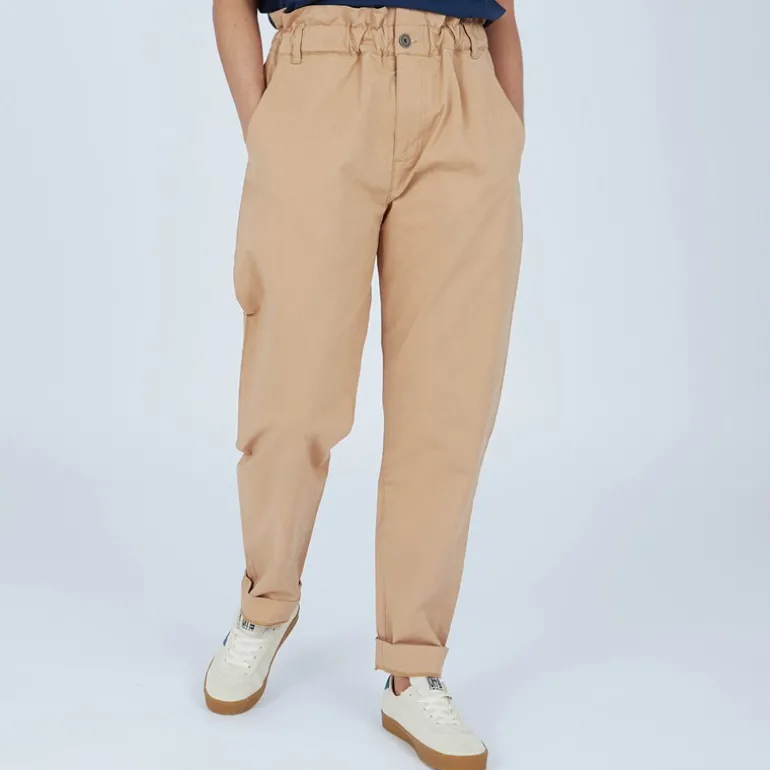 Bukser i Chino til Kvinder Beige