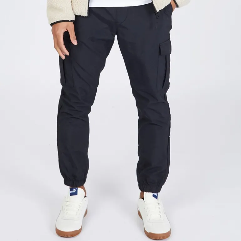 Cargobukser til Herre i sort Taslan