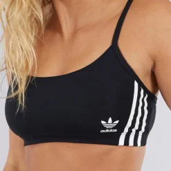 Dame Adicolor Comfort Flex Bomulds Bralette Sort