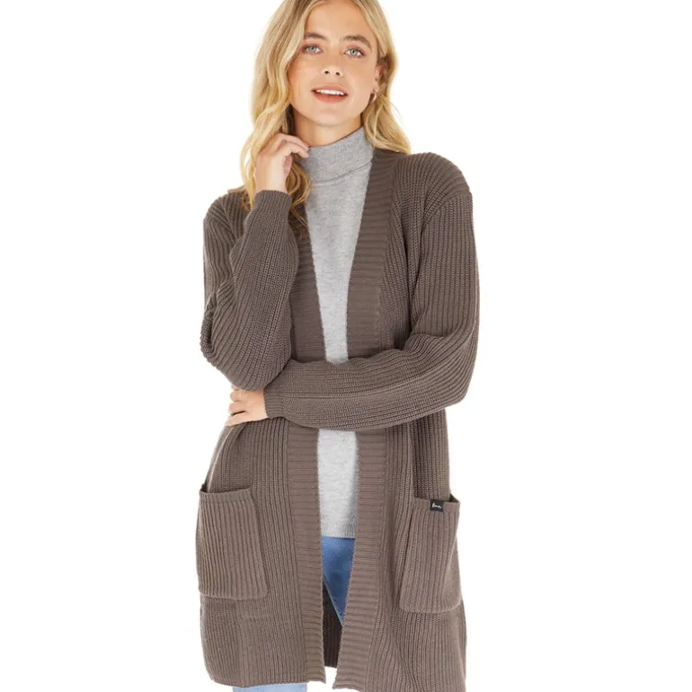 Dame Asteria Veste Mørk Grå