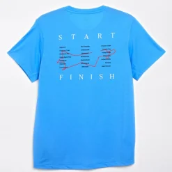 Dame Berlin Halv Løbetop Blue Burst