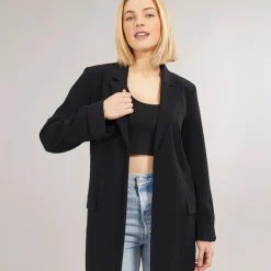Dame Blazer Blanca Life 3/4 Løstsiddende Sort