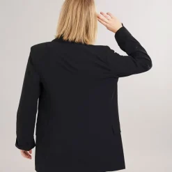 Dame Blazer Blanca Life 3/​4 Løstsiddende Sort