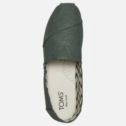 Dame Canvas Alpargata Espadriller Medium Green