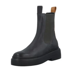 Dame Caskamma Chelsea støvler læder vegetabilsk garvet Grå