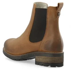 Dame Caskarla Chelsea Støvler Wr Varm Foring Olieret Nubuck Bison