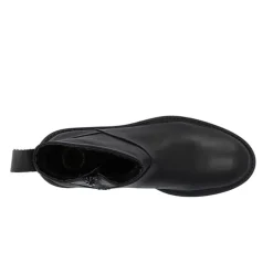 Dame Castina lynlås støvler læder Sort