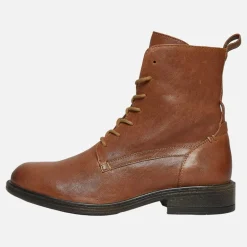 Dame Catria Snøre Ankel Støvler Brun