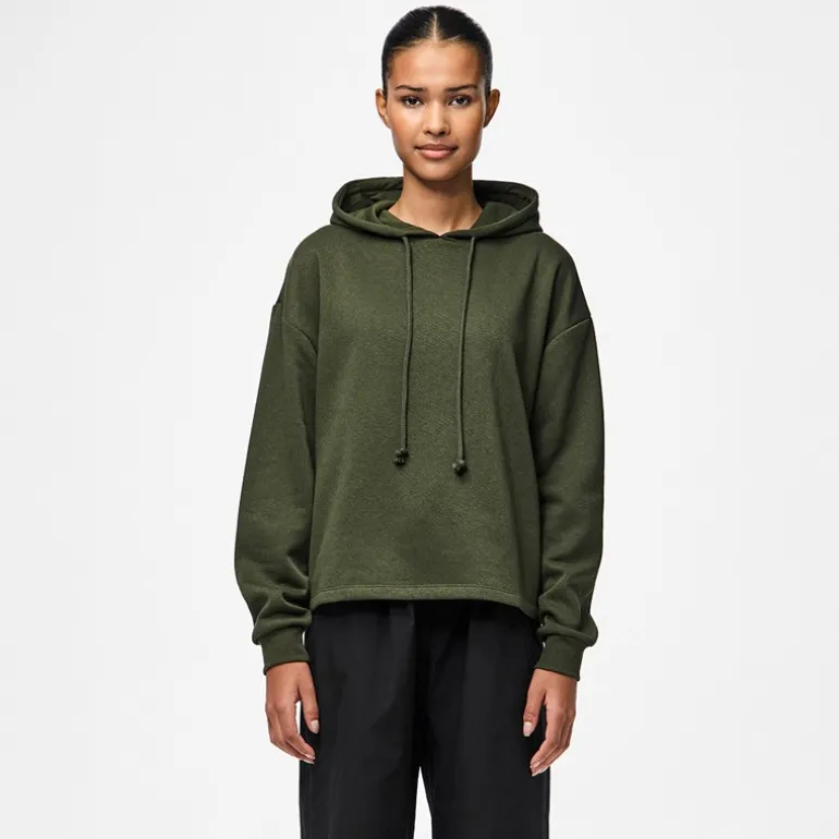 Dame Chilli Langærmet Hættetrøje Rosin