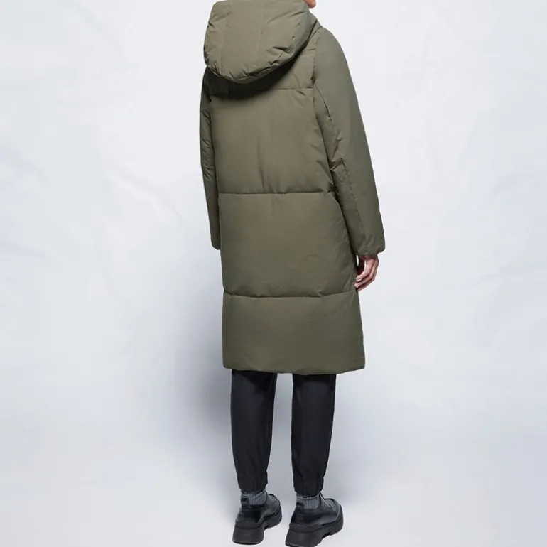 Dame Eliza Letvægts Taslan 5K Jakke Duskmørk Oliven