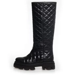 Dame Emily In Paris Lange Støvler 0001 Black