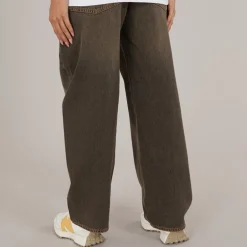 Dame Erin Baggy Jeans Medium Brun Denim