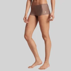 Dame Essentials Badedragt Hotpants Trace Brown