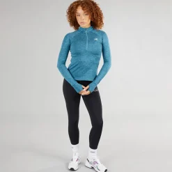 Dame Essentiel Varm Gitternät 1/​2 Lynlås Trøje Terrarium