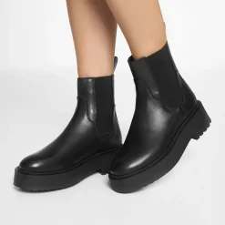 Dame Feike støvler Sort