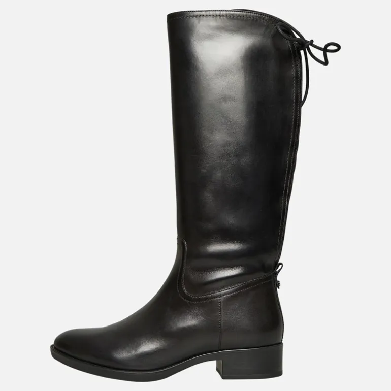 Dame Felicity Knæhøje Stræk Støvler Sort