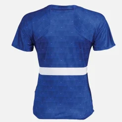 Dame FFR Frankrig Løbe T shirt Semi Lucid Blue