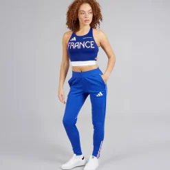 Dame FFR Team Frankrig Løbetop Semi Lucid Blue