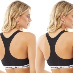 Dame Frankie Logo Bomuld Braletter Topak Sort