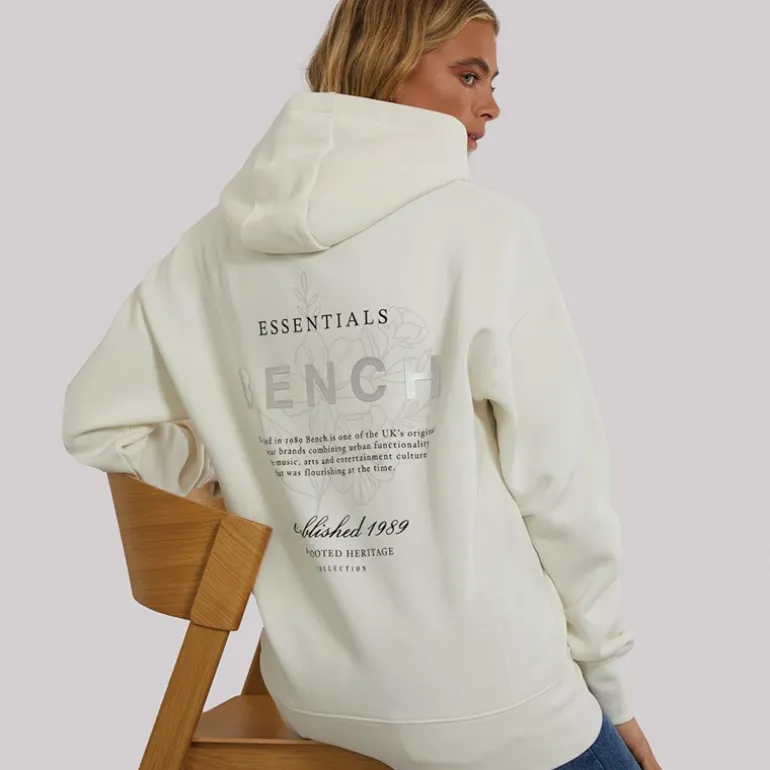 Dame Harmy Hættetrøje Vinter Hvid