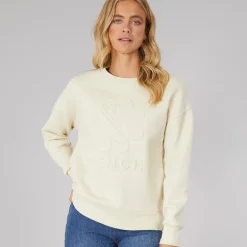 Dame Ilma Sweatshirt Kridt