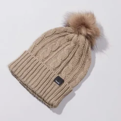 Dame Ivanna Hue med Kvaster Mørk Taupe