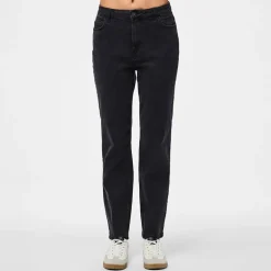 Dame Kesia Mom Jeans Black Denim