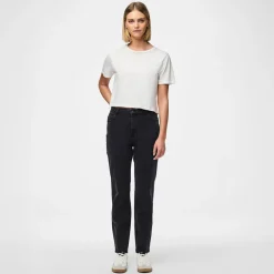 Dame Kesia Mom Jeans Black Denim