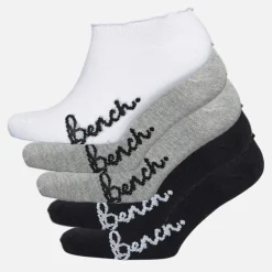 Dame Lenee Fem Pak Træner Liner Sokker Multi