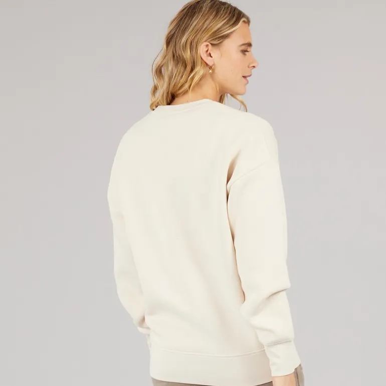 Dame Lioh Oversized Sweatshirt Chalk