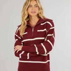 Dame Margita Jumper Burgundy