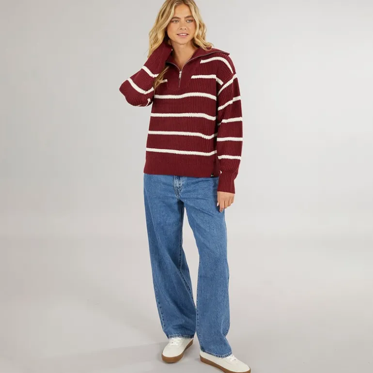 Dame Margita Jumper Burgundy