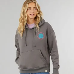 Dame Måneskin Hættetrøje Koksgrå