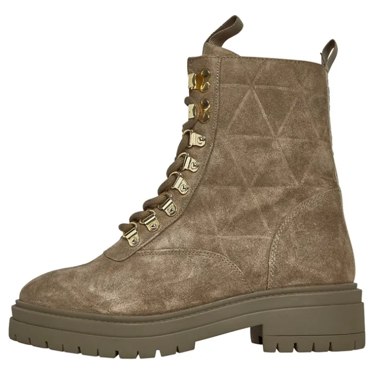 Dame My Piger Ruskindsko 1203 Mørk Taupe