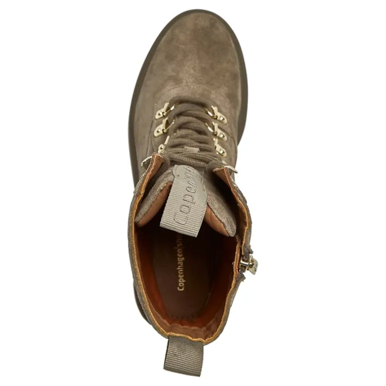 Dame My Piger Ruskindsko 1203 Mørk Taupe