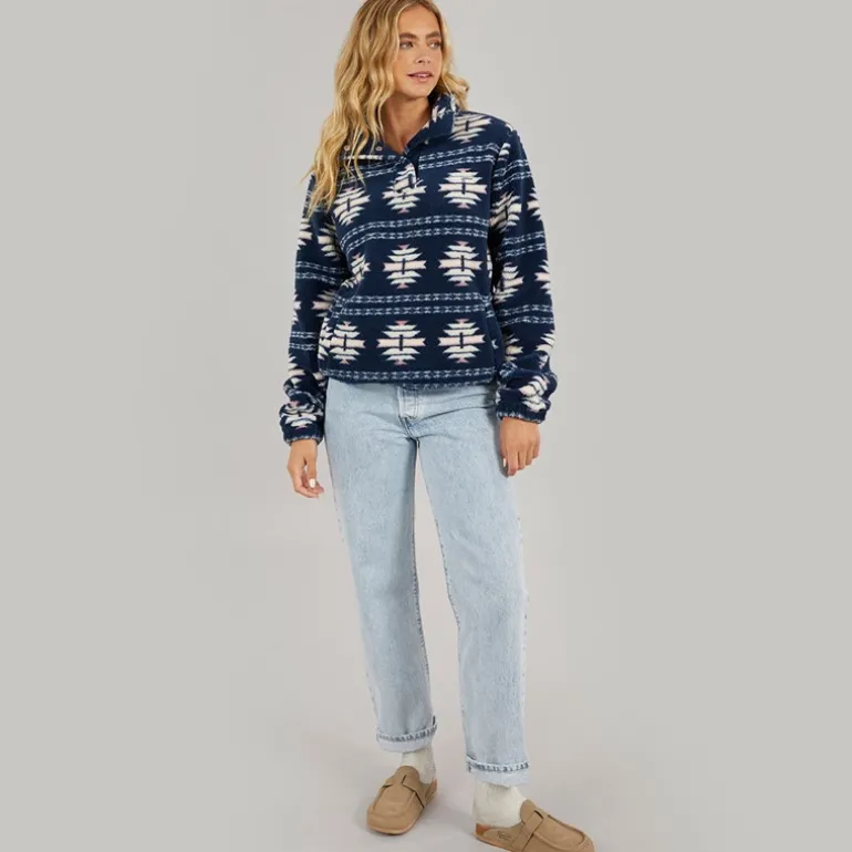 Dame Navo Borg Fleece Navy