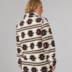 Dame Navo Borg Fleece Vinter Hvid