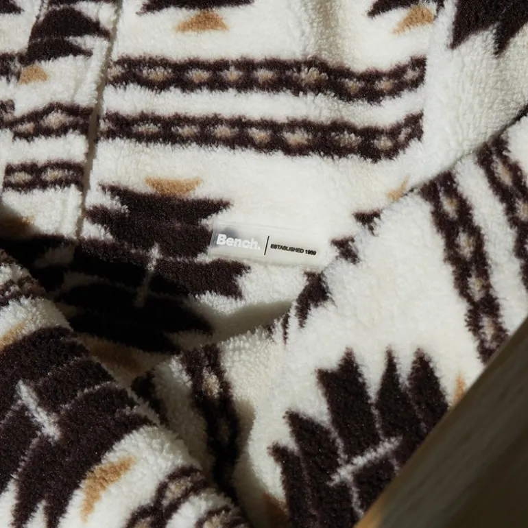 Dame Navo Borg Fleece Vinter Hvid